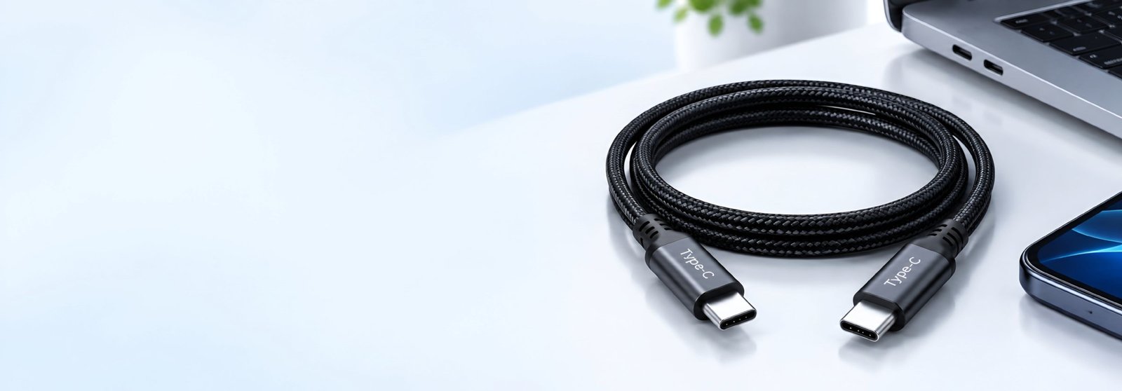 Type-C to Type-C Data Cable.